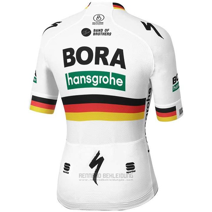 2020 Fahrradbekleidung Bora Champion Deutschland Trikot Kurzarm und Tragerhose